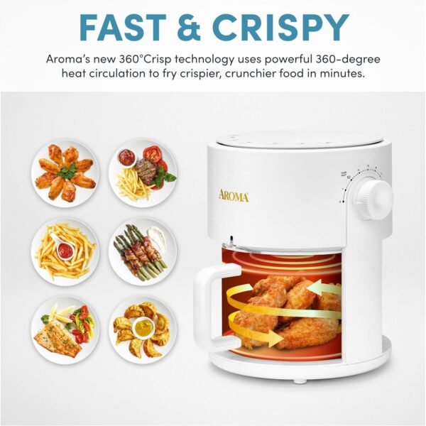 Aroma Glass Air Fryer Review Discover 360Crispy Technology for Healthier Cooking