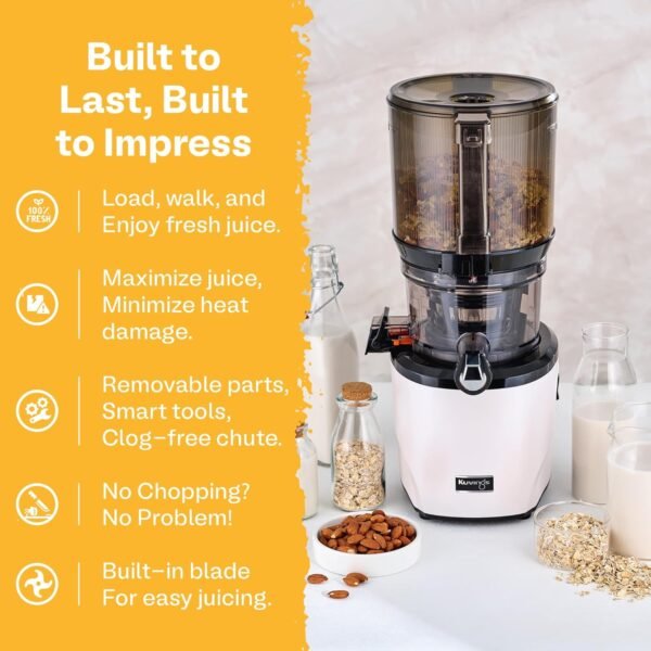 AUTO10 Kuvings Masticating Juicer Review Hands-Free Powerful Motor and Easy Cleaning
