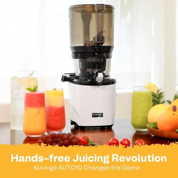 AUTO10 Kuvings Masticating Juicer Review Hands-Free Powerful Motor and Easy Cleaning