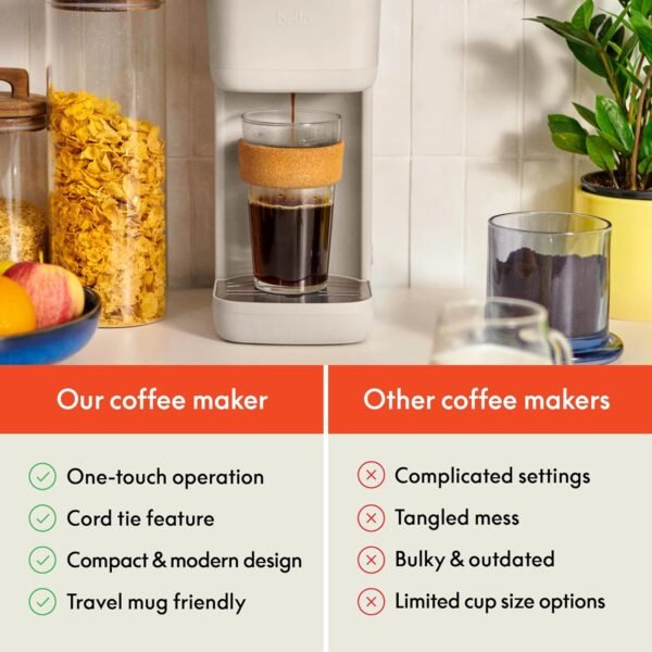 BELLA Single Serve Coffee Maker K Cup Review Perfect for Custom Brews and Convenience