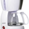 Brentwood Appliances TS-213W 4 Cup Coffee Maker, White