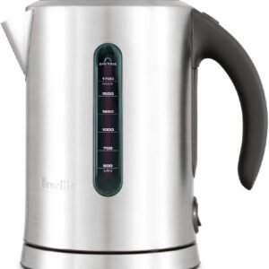 Breville BKE700BSS Soft Top Pure Hot Water Kettle, 7 Cup, Brushed Stainless Steel