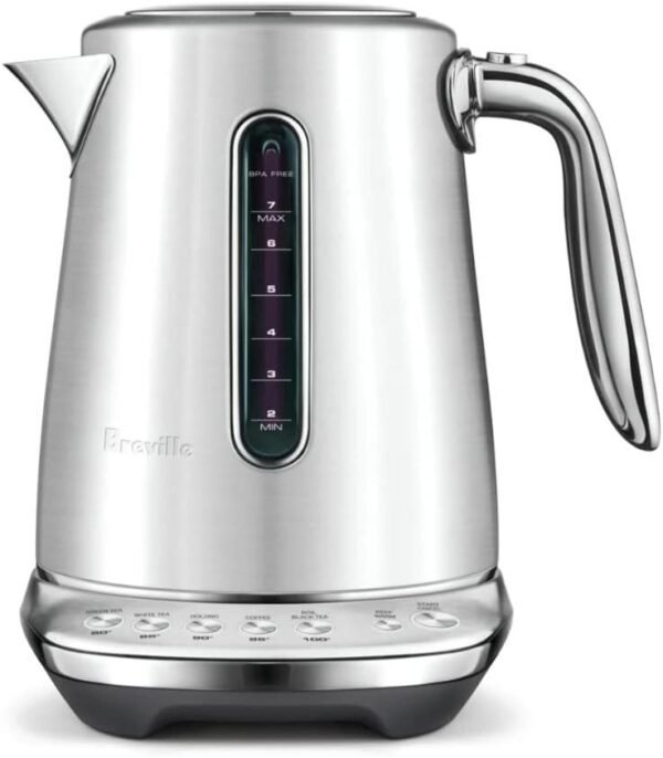 Breville BKE845BSS Smart Kettle Luxe Water Heater, 7 Cup, Brushed Stainless Steel Breville BKE845BSS Smart Kettle Luxe Water Heater, 7 Cup, Brushed Stainless Steel
