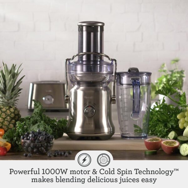 Breville Juice Fountain Cold Plus Juicer Review Cold Spin Technology Benefits