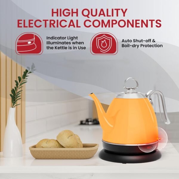 Chantal Mia Electric Kettle Review Fast Heating Cordless Stainless Steel Convenience Chantal Mia Electric Kettle Review Fast Heating Cordless Stainless Steel Convenience