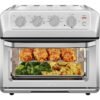 Chefman Air Fryer Toaster Oven Combo, 7-In-1 Convection Oven Countertop 20 Qt Oven Air fryer, Cook a 10 Inch Pizza, Air Fry 2 lb. of Chicken Wings, Toast, Broil, Auto Shutoff,... Chefman Air Fryer Toaster Oven Combo, 7-In-1 Convection Oven Countertop 20 Qt Oven Air fryer, Cook a 10 Inch Pizza, Air Fry 2 lb. of Chicken Wings, Toast, Broil, Auto Shutoff,...