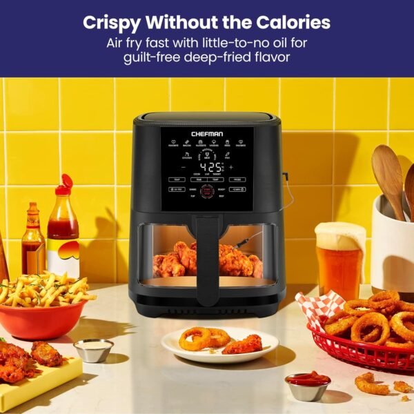 Chefman Digital Air Fryer Review Exploring Crispiness and Smart Temperature Control Features