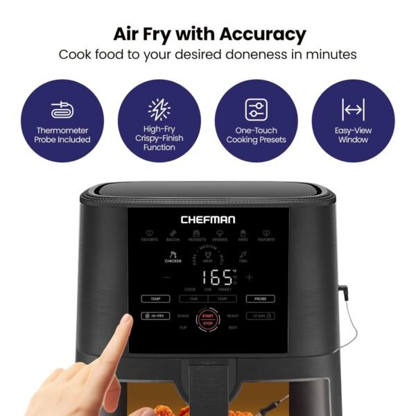 Chefman Digital Air Fryer Review Exploring Crispiness and Smart Temperature Control Features