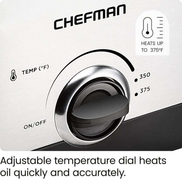 Chefman Fry Guy Deep Fryer Review Compact Powerful Stainless Steel Kitchen Essential