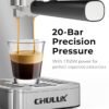 CHULUX Kompatto Espresso Machine Review Reveals Powerful 20-Bar Pressure and Milk Frother Features