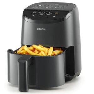 COSORI Air Fryer 2.1 QT, Small & Mini 4-in-1 airfryer Ideal for Simple Meals and Snack, Easy to Leftover Food to Crispy, Up to 97% Less Oil, 30 In-App Recipes, Nonstick &...