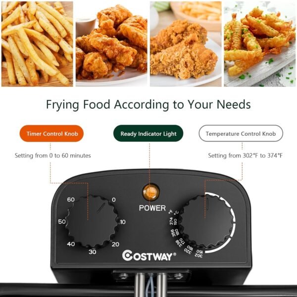 COSTWAY Deep Fryer Review Unveiling Performance and Features of Best Stainless Steel Fryer