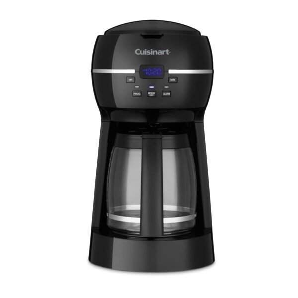 Cuisinart 12-Cup Programmable Coffeemaker, DCC-1500TG, Black