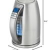 Cuisinart PerfecTemp Electric Kettle Review Precise Temperature Control and Swift Heating