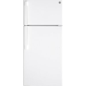 GE 16.6 CF Top Mount Refrig Wht