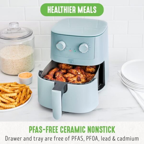 GreenLife Air Fryer Review Unveils Ceramic Nonstick Benefits and Family-Sized Capacity GreenLife Air Fryer Review Unveils Ceramic Nonstick Benefits and Family-Sized Capacity