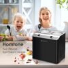 Homtone Ice Cream Maker Review Double Bowl Compressor Machine for Two Flavors