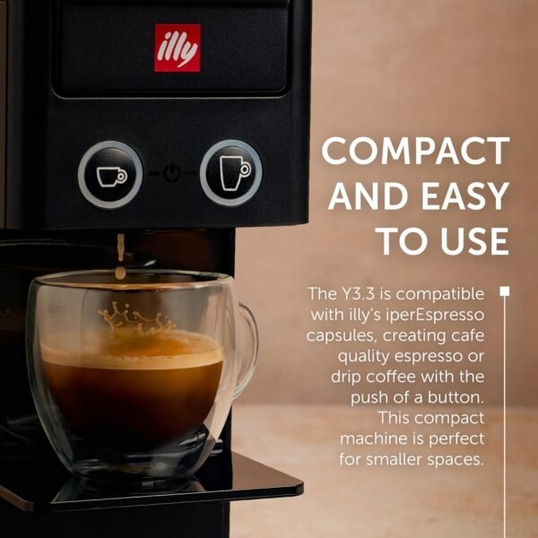Illy Y3.3 Espresso Machine Review Quick Single-Serve Brewer with Programmable Settings Illy Y3.3 Espresso Machine Review Quick Single-Serve Brewer with Programmable Settings