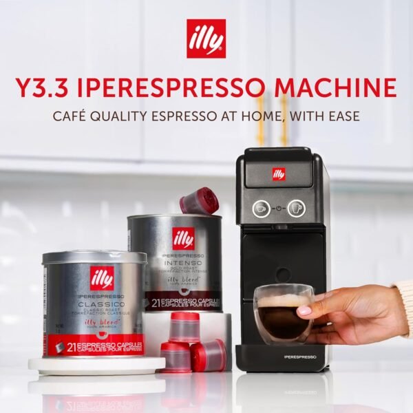 Illy Y3.3 Espresso Machine Review Quick Single-Serve Brewer with Programmable Settings Illy Y3.3 Espresso Machine Review Quick Single-Serve Brewer with Programmable Settings