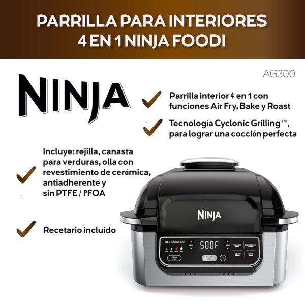 In-Depth Review of Ninja AG300 Indoor Grill and Air Fryer Combo Performance