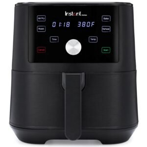 Instant Pot Vortex 4 Quart Air Fryer Oven,4-in-1 Functions,From the Makers of Instant Pot,Customizable Smart Cooking Programs,Nonstick and Dishwasher-Safe Basket,App With Over...