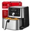 Instant Pot Vortex Plus 6QT XL Air Fryer, 6-in-1, Broils, Dehydrates, Crisps, Roasts, Reheats, Bakes for Quick Easy Meals, 100+ In-App Recipes, Dishwasher-Safe, from the Makers...