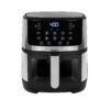 Kalorik Air Fryer 5 Quart Capacity with Touchscreen Digital Controls 10 Smart Cooking Presets with Illuminated View Window Shake Reminder & Dishwasher Safe Basket, 1500-Watts,...