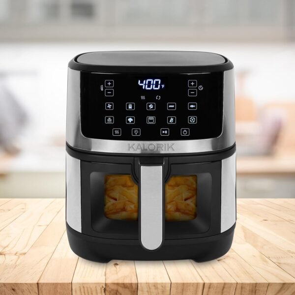 Kalorik Air Fryer Review Discover 10 Smart Presets and Touchscreen Controls