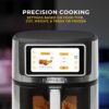Kalorik Air Fryer Review Exploring 200 Presets and 7 Quart Vivid Touch Model
