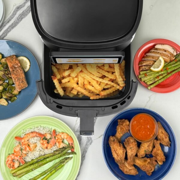 Kalorik Air Fryer Review Exploring 200 Presets and 7 Quart Vivid Touch Model