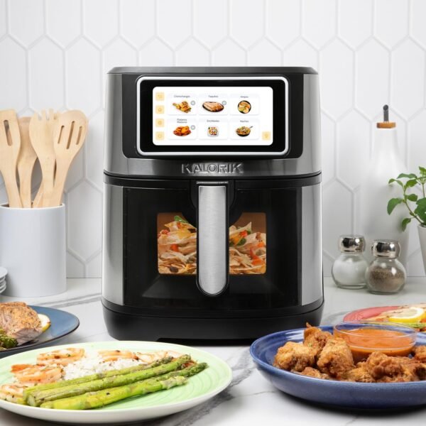 Kalorik Air Fryer Review Exploring 200 Presets and 7 Quart Vivid Touch Model