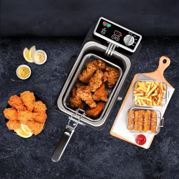 Kalorik Deep Fryer Review Discover How This 4.2 Quart Triple-Basket Model Performs