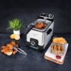 Kalorik Deep Fryer Review Discover How This 4.2 Quart Triple-Basket Model Performs