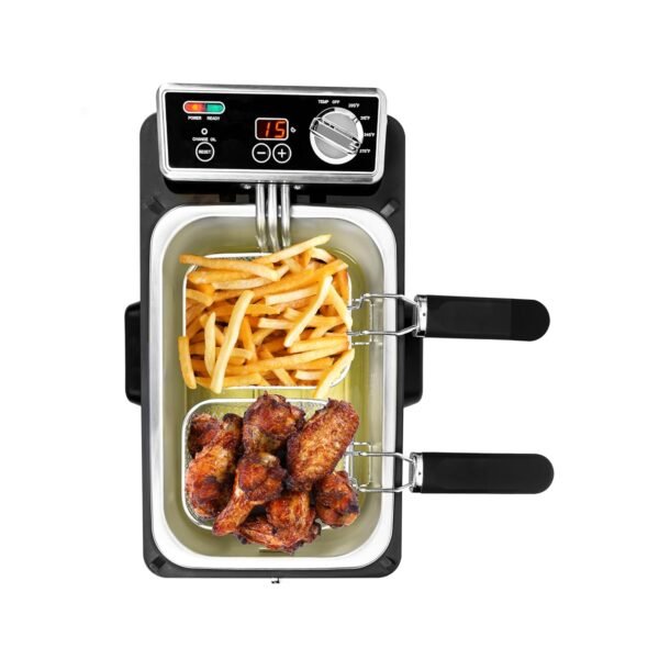 Kalorik Deep Fryer Review Discover How This 4.2 Quart Triple-Basket Model Performs
