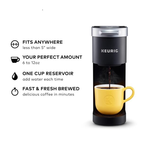 Keurig K-Mini Single Serve Coffee Maker Review Perfect for Small Spaces and Quick Brews
