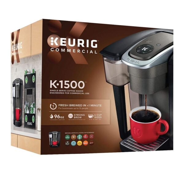 Keurig K1500 Coffee Maker Review Insight on Features and Quiet Brew Technology