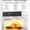 Kitchen Elite Air Fryer 12.6 QT Review Exploring 360° Turbo-flow Technology Benefits