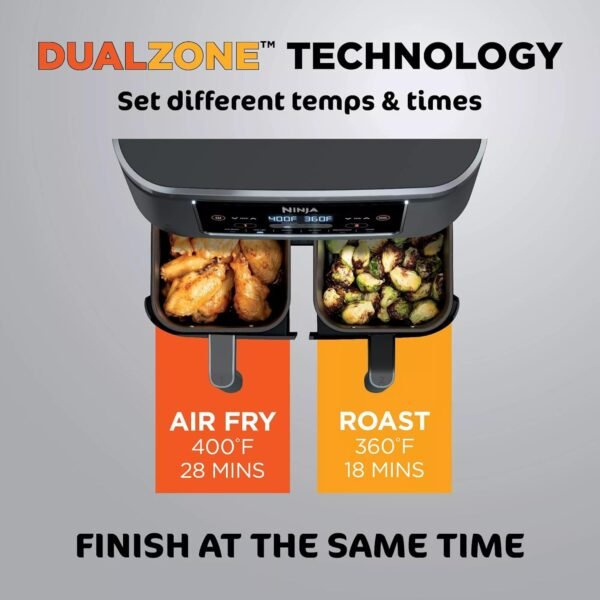 Ninja DZ201 Air Fryer Review DualZone Technology and 8 Quart Capacity Explored Ninja DZ201 Air Fryer Review DualZone Technology and 8 Quart Capacity Explored