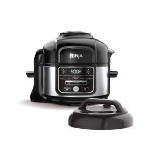 Ninja Foodi Programmable 10-in-1 5-Quart Pressure Cooker and Air Fryer - FD101 Stainless Steel (Renewed) Ninja Foodi Programmable 10-in-1 5-Quart Pressure Cooker and Air Fryer - FD101 Stainless Steel (Renewed)