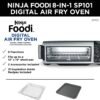 Ninja SP101 Air Fryer Oven Review Best XL Capacity Flip-Away Storage Features