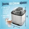 Nostalgia 2 Quart Ice Cream Maker Review Quick Homemade Frozen Dessert Machine
