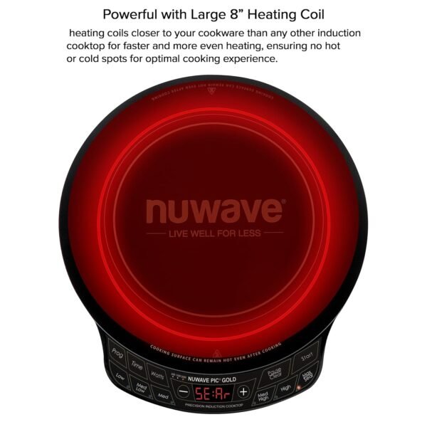 Nuwave PIC Gold Induction Cooktop Review Precise Temperature Control and Safety Features Explored