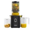 Omega Cold Press Juicer Time Saving Series Slow Masticating for Batch Juicing Vegetable and Fruit Juice Extractor with Extra Large Hopper for Less Prep, 150-Watts, Black