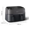 Philips Dual Basket Air Fryer Review Unveils Game Changing 9 Liter Capacity and RapidAir Technology