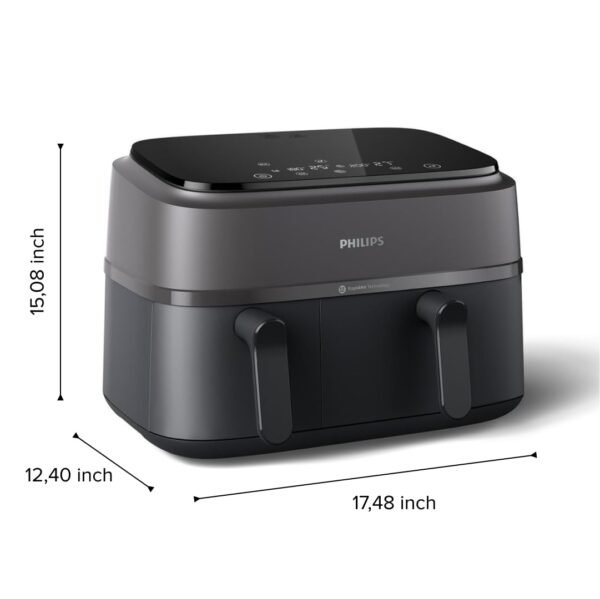 Philips Dual Basket Air Fryer Review Unveils Game Changing 9 Liter Capacity and RapidAir Technology