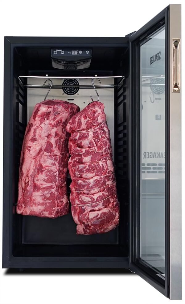 SteakAger PRO 40 Compact Refrigerator Review for Perfect Home Beef Dry Aging