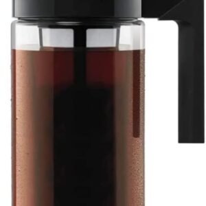 Takeya Tritan Cold Brew Coffee Maker - Airtight Pitcher with Leak-Free Lid - BPA-Free Cold Brew Maker with Silicone Handle - Dishwasher-Safe Pitcher for Homemade Cold Brew - 1...