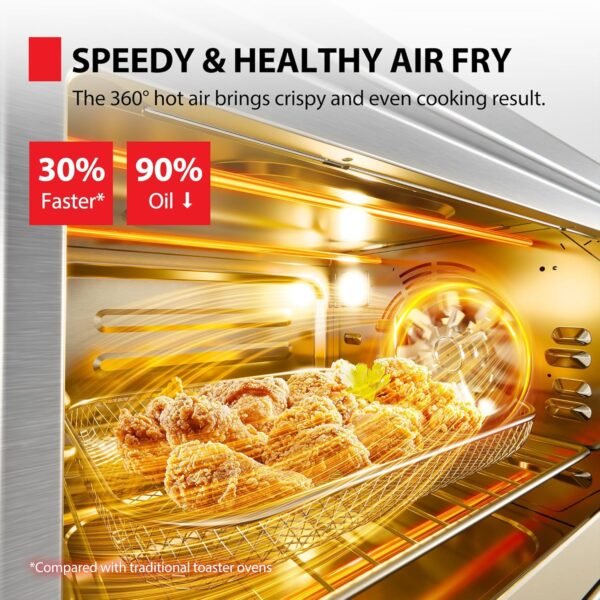 TOSHIBA Toaster Oven Review Discover Powerful 12 in 1 Air Fryer Toaster Oven Combo