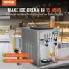 VEVOR Commercial Ice Cream Machine Review Rapid Freeze Efficiency and User-Friendly Features