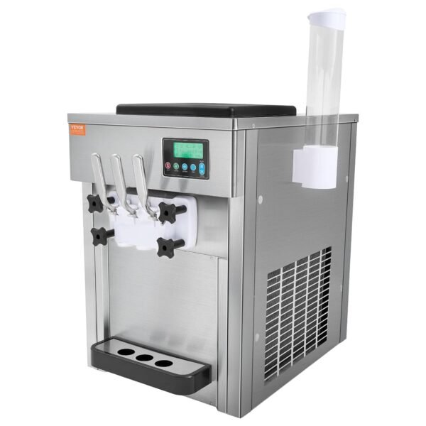 VEVOR Commercial Ice Cream Machine Review Rapid Freeze Efficiency and User-Friendly Features